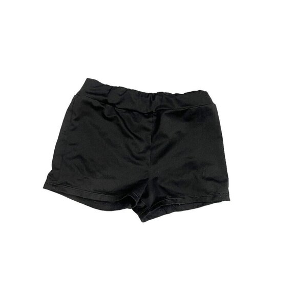 Abercrombie/ Cat & Jack Girls 6 Lot of 3 Bike Shorts Black Red Athletic Stretch - Picture 2 of 6